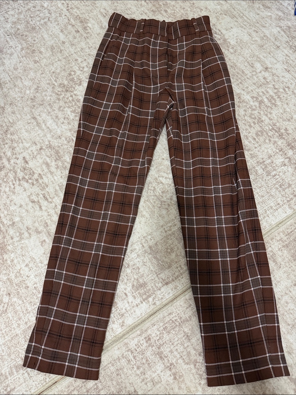 Aritzia Wilfred Plaid Pants